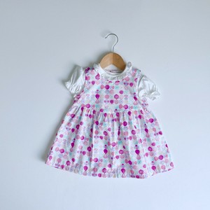 Kids' Casual Dress Floral Pattern 90 ~ 95cm Made in Japan