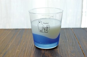 しろくまくんグラス　3種