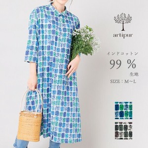 [SD Gathering] Casual Dress Stitch Shirt Dress Botanica