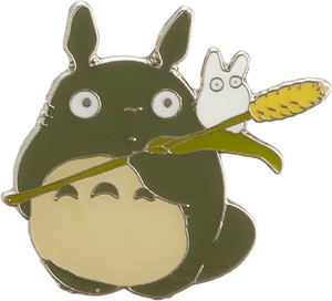スタジオジブリ　となりのトトロ　ピンバッチ　大トトロ　穂　アクセサリー
