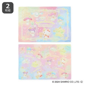サンリオキャラクターズ ランチョンマット 2枚組 SANRIO 約40×60cm ランチクロス 入学入園 小学校
