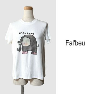 【新作】elephantTシャツ　カットソー　綿Tシャツ