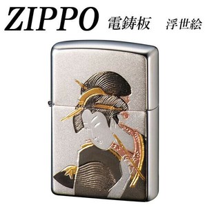 ZIPPO　電鋳板 浮世絵