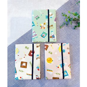 お薬手帳＆診察券入れ 　レトロ喫茶