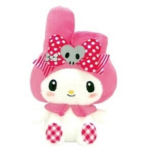 Sanrio Doll/Anime Character Plushie/Doll Pink My Melody black