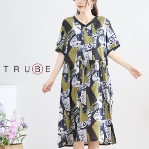 Casual Dress Switching Dress V-Neck [2025 NEW]