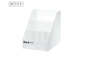 吉川国工業所 Life Module 収納ケース オーガナイザー ミニ MX-01　ホワイト