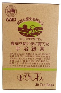 【菱和園】農薬を使わずに育てた宇治緑茶TB 36g（20袋）
