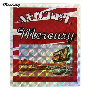■2025SS　新作■　MERCURY　ホログラムステッカー　MOTEL