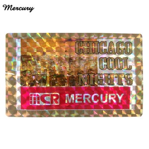 ■2025SS　新作■　MERCURY　ホログラムステッカー　CHICAGO COOLNIGHTS