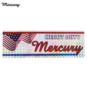 ■2025SS　新作■　MERCURY　ホログラムステッカー　U.S FLAG