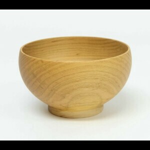 汤碗 Design 礼物 木制 餐具 杂货 7.4cm 日本制造