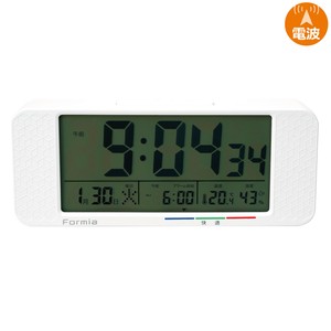 【ケース単位で販売】新品 フォルミア(Formia) 環境表示機能付き電波時計 HT-013RC