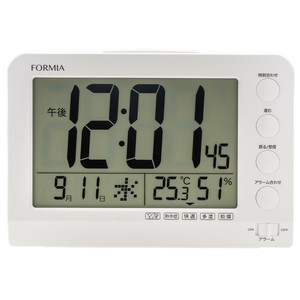 【ケース単位で販売】新品 フォルミア(Formia) 環境表示機能付き電波時計 HT-041RC