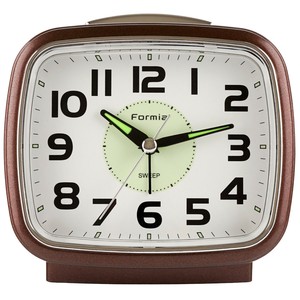 【ケース単位で販売】新品 フォルミア(Formia) 目覚まし時計 HT-A015W-BR