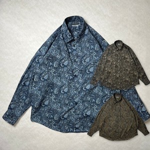 ペイズリービッグシャツ　日本製