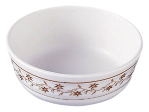 メラミン和食器“キャメル” 浅型小鉢 CM-11B