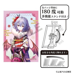 ■2025SS　新作■　東方Project　アート缶バッジ　レミリア・スカーレット/博麗神社初詣