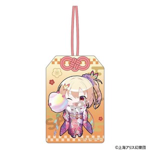 ■2025SS　新作■　東方Project　お守り風アクリルキーホルダー　フランドール・スカーレット