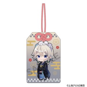 ■2025SS　新作■　東方Project　お守り風アクリルキーホルダー　十六夜 咲夜/ミニキャラ