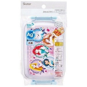 スケーター《特価》 抗菌 ふわっと弁当箱（450mL）ディズニー／アナと雪の女王24