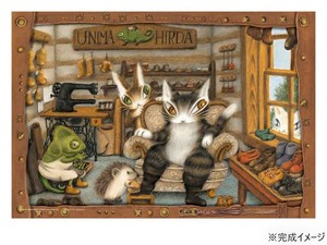 ジグソーパズル 300ピース わちふぃーるど 池田あきこ ウニマとヒルダの靴屋 03-924