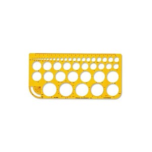 テンプレート No.860 円定規 012-0005