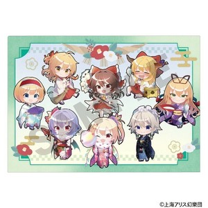 ■2025SS　新作■　東方Project　シングルクリアファイル　ミニキャラ/博麗神社初詣