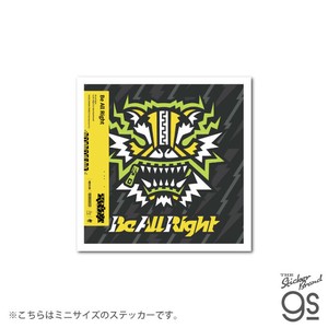 電音部 CDジャケットステッカー ミニサイズ 大賀 ルキア/Be All Right (Prod. Tatsunoshin) DEN075