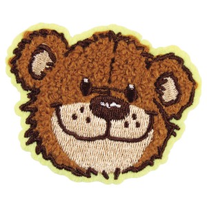 スージー・ズー　モコモコ刺繍ステッカー　ブーフ