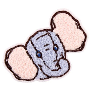 スージー・ズー　モコモコ刺繍ステッカー　エリーファント
