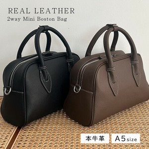 Duffle Bag Cattle Leather 2Way Stitch