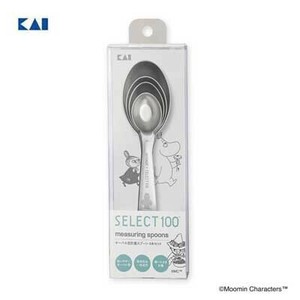 KAIJIRUSHI Measuring Spoon Moomin 4-pcs set