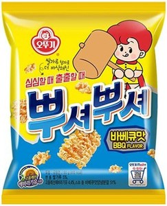 オットギ プショプショ (バーベキュー味) 90g 韓国お菓子 お菓子 スナック