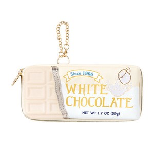 yup!　ヤップ 板チョコホワイト ポーチ　小物入れ　お菓子