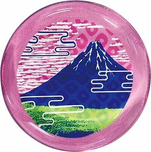 日本製 made in japan ガラス箸置 北斎富士山 521343