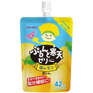 ぷるんと寒天ゼリースタンディング　塩レモン