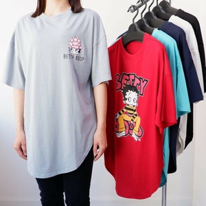 T-shirt BIG T-Shirt Big Tee Summer Short Sleeve betty boop Unisex