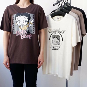 T-shirt T-Shirt Summer Short Sleeve betty boop Unisex