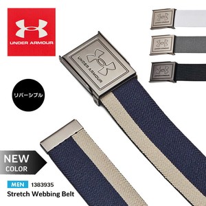 アンダーアーマー ベルト メンズ ウェビング バックル 2WAY リバーシブル 1383935 ゴルフ スポーツ
