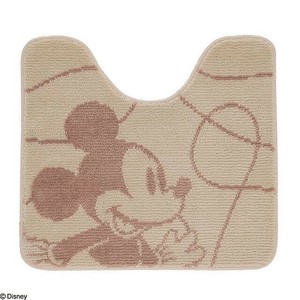 【ディズニー】【ミッキーマウス】トイレマット タフト 60×55cm ふんわり タフトマット 洗える