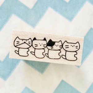 ●受注製造●つながるねこちゃん【イクハンコ】