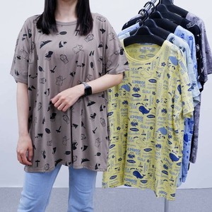 T-shirt BIG Patterned Whale T-Shirt Big Tee Summer Unisex