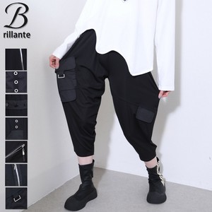 【全7種】 スタッズ・ジップ・メタルデザイン モードパンツ 新作2025ss春夏 BRILLANTE東京
