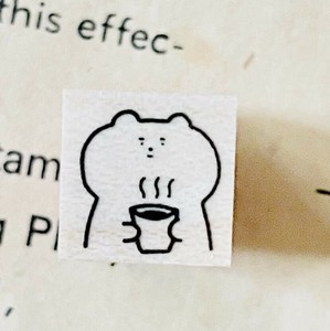 ●受注製造●リラックスタイムくまちゃん【イクハンコ】