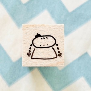 ●受注製造●ちいさいおんなのこ【イクハンコ】