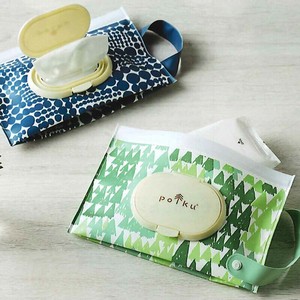 【polku】ポルク フタ付きキャリーポーチ ピクニック