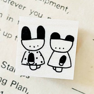 ●受注製造●うさぎさん くまさん【イクハンコ】