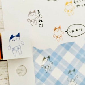 ●受注製造●目つきの悪いねこ【イクハンコ】