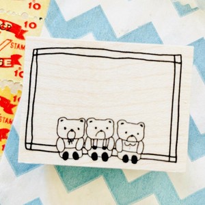 ●受注製造●前向きくまたち【イクハンコ】